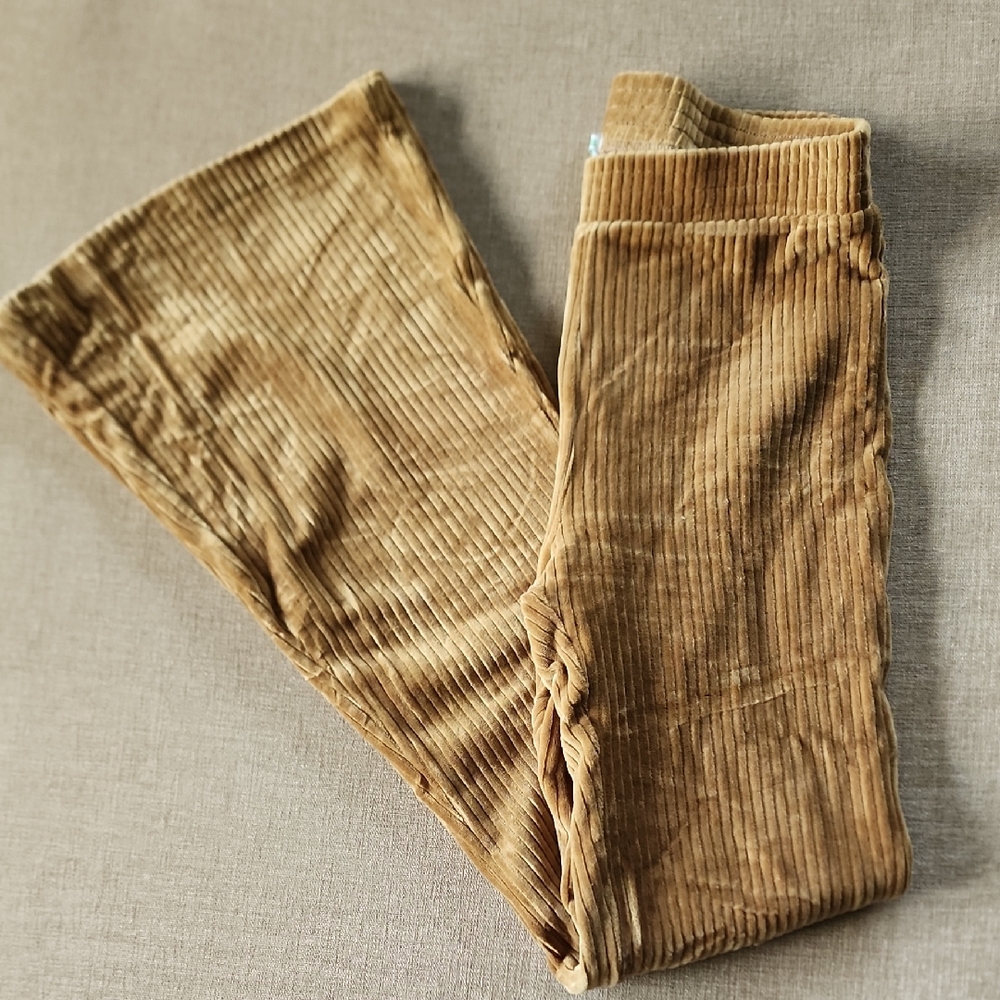 Aerie Velevt Flare Pants